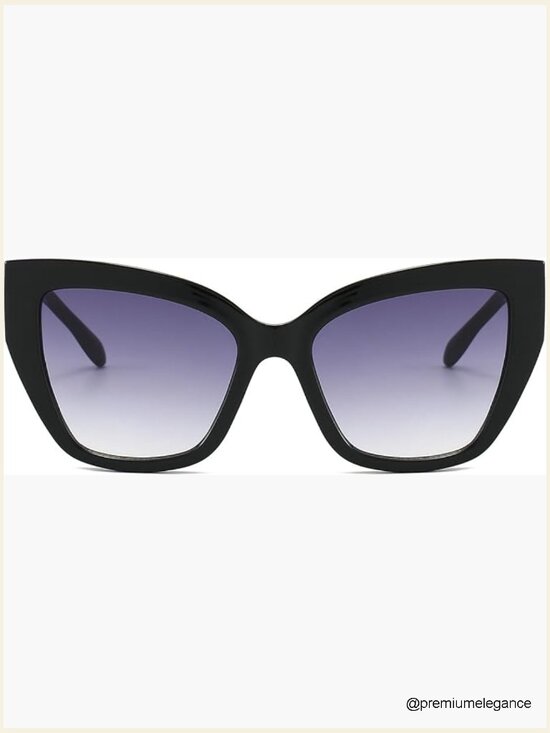 Oversized Cat Eye Sunglasses Fashion Frame Trendy UV400 Shades main image 7